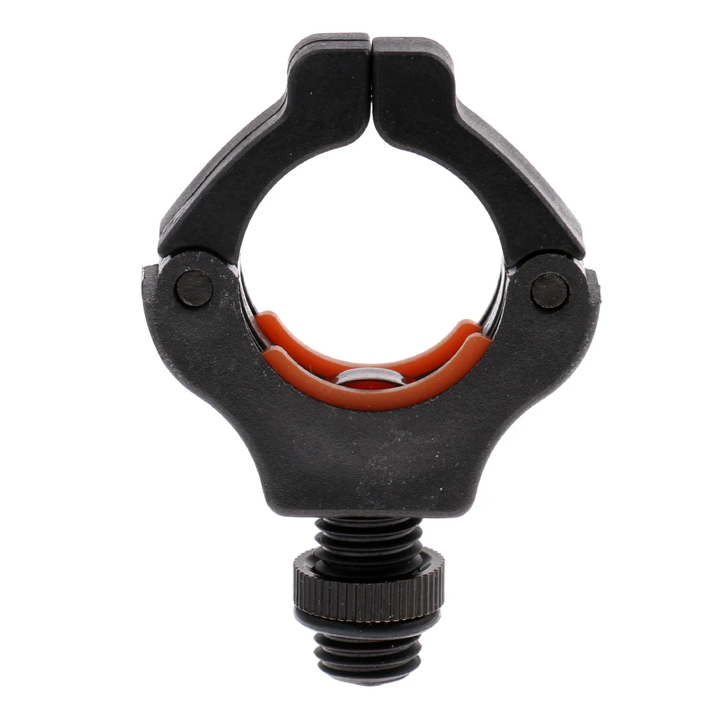 Nylon Magnetic Butt Lock Rod Grip Rest Head Support Bracket Holder Black | Спорт и развлечения