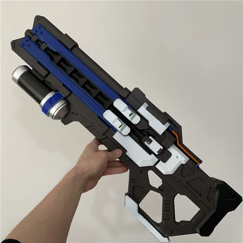 1:1 Huge Rifle Gun Model Weapon Cosplay Game OW D.va Soldier 76 Outdoor Shootout Cos Halloween Props Safe PU Heavy 68cm | Тематическая