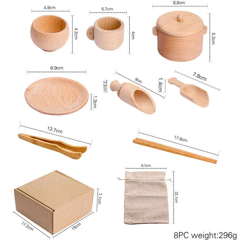 

let's make Food Grade Children's Simulation Kitchen Prop Toys Dinnerware Cooking Utensils Set Play House Pretend Cookware New