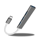 USB-Разветвитель USB Type-C 3,0, 4 порта, OTG, для HUAWEI, Xiaomi, Macbook Pro, 13, 15, Air Pro, аксессуары для компьютеров