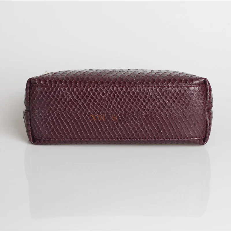 XMESSUN модная сумка с тисненым змеиным узором большая сумка-клатч из коровьей кожи