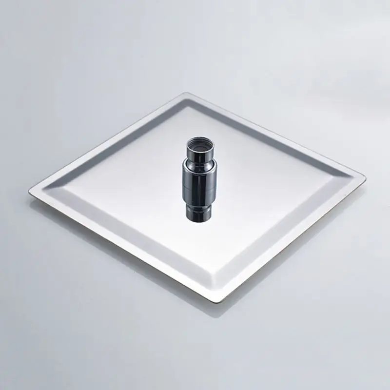 Ultra-Thin Stainless Steel Bathroom Square 6 Inch Shower Large Top Nozzle Rain Bath Head Spray Accessori | Обустройство дома