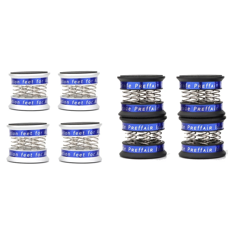 

4PCS Spring Speakers Spikes Isolation Stand Pad for HiFi Amplifier/Speaker/Turntable/Player