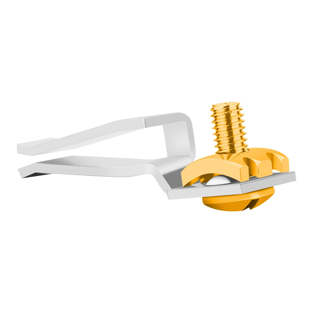 Аудио разъем источника питания F124 Monosaudio C19 с родиевым покрытием из чистой меди