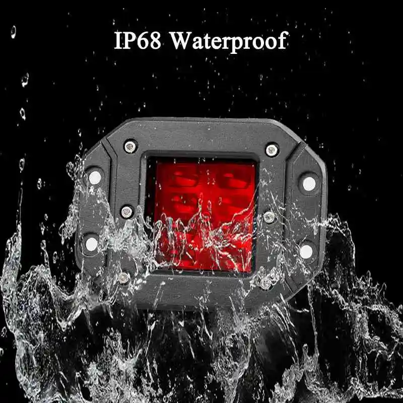 VISORAK 2 шт. 5 &quotдюймов внедорожный светодиодный стручки заподлицо светильник пикап