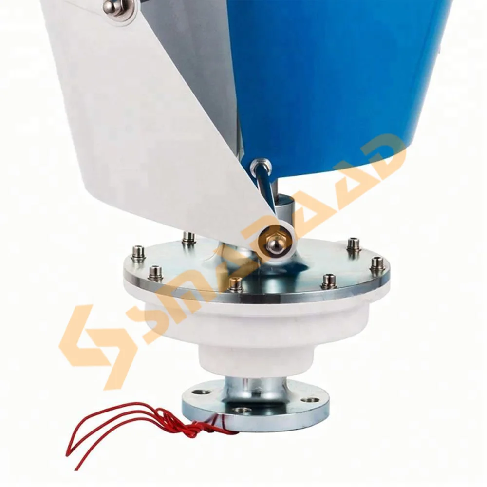 Ветряной вертикальный турбинный генератор Star с низким оборотом в минуту 1000 Вт