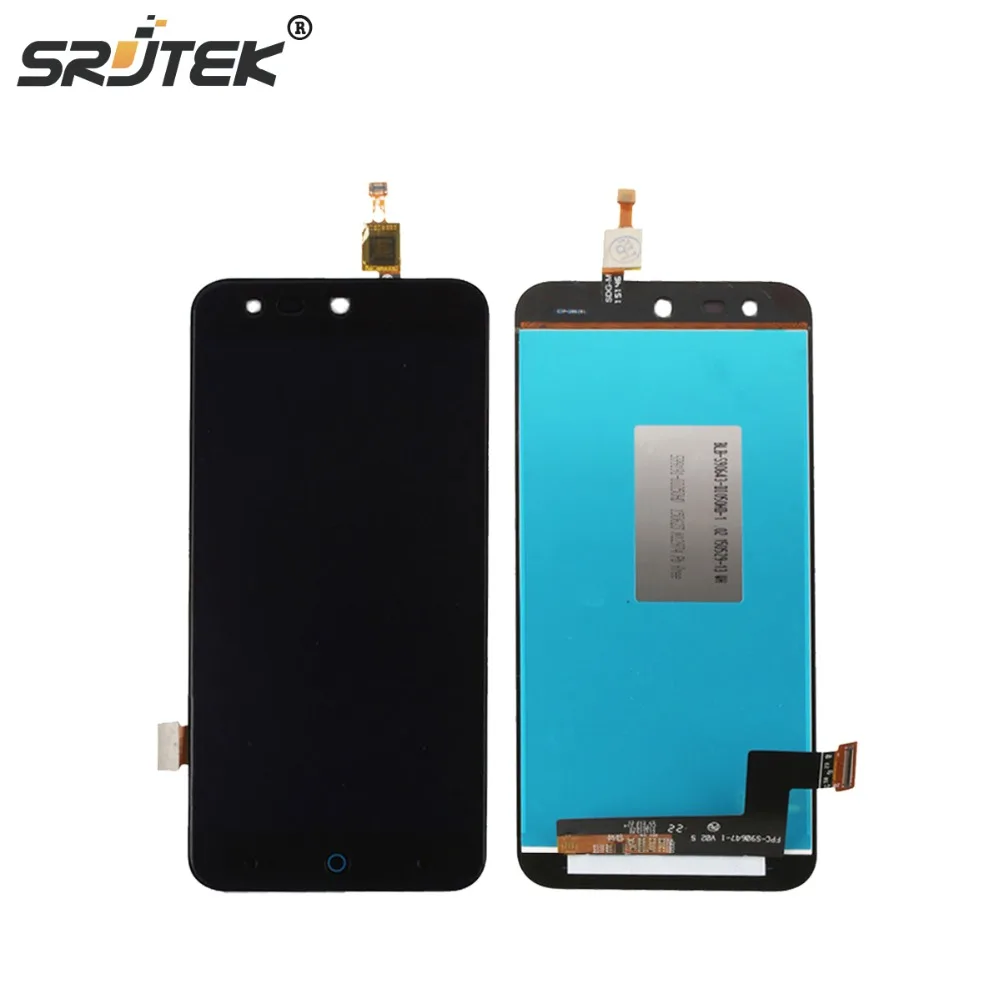 SRJTEK для ZTE Blade X5 / D3 черный 100% новый полный ЖК экран + сенсорный дигитайзер стекло