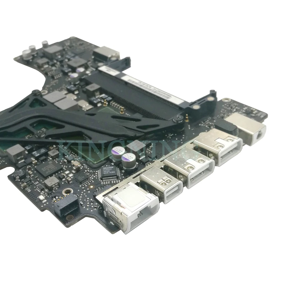 Протестированная материнская плата с теплоотводом для Macbook 1" A1342 материнская плата 2,26 ГГц P7550 820-2883-A 820-2567-A год 2009