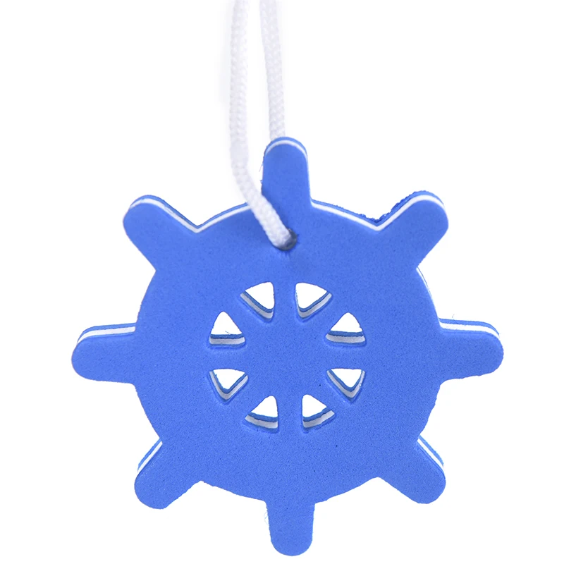 1 шт. плавающий брелок для ключей плавания на яхте лодке плавучем синий рафтинга