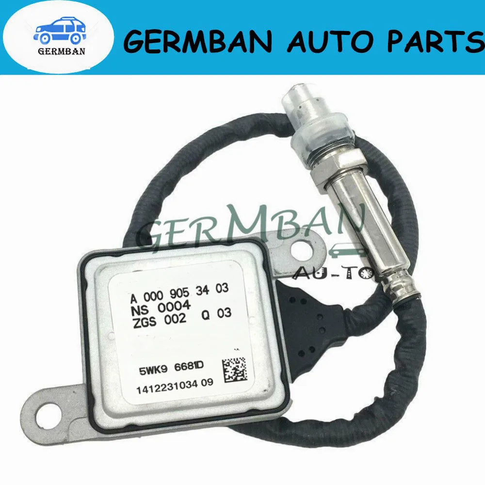 Азота Nox Сенсор для Mercedes Benz W166 W172 W205 W221 W251 W212 W222 W207 W906 ML250 GL350 5WK96681C A0009053403 A0009056104