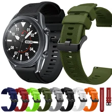 For Samsung Galaxy Watch 3 45mm SM-R840 Strap Silicone Band Bracelet Quick Release 22mm watch strap Watchbands Wristband ремешок