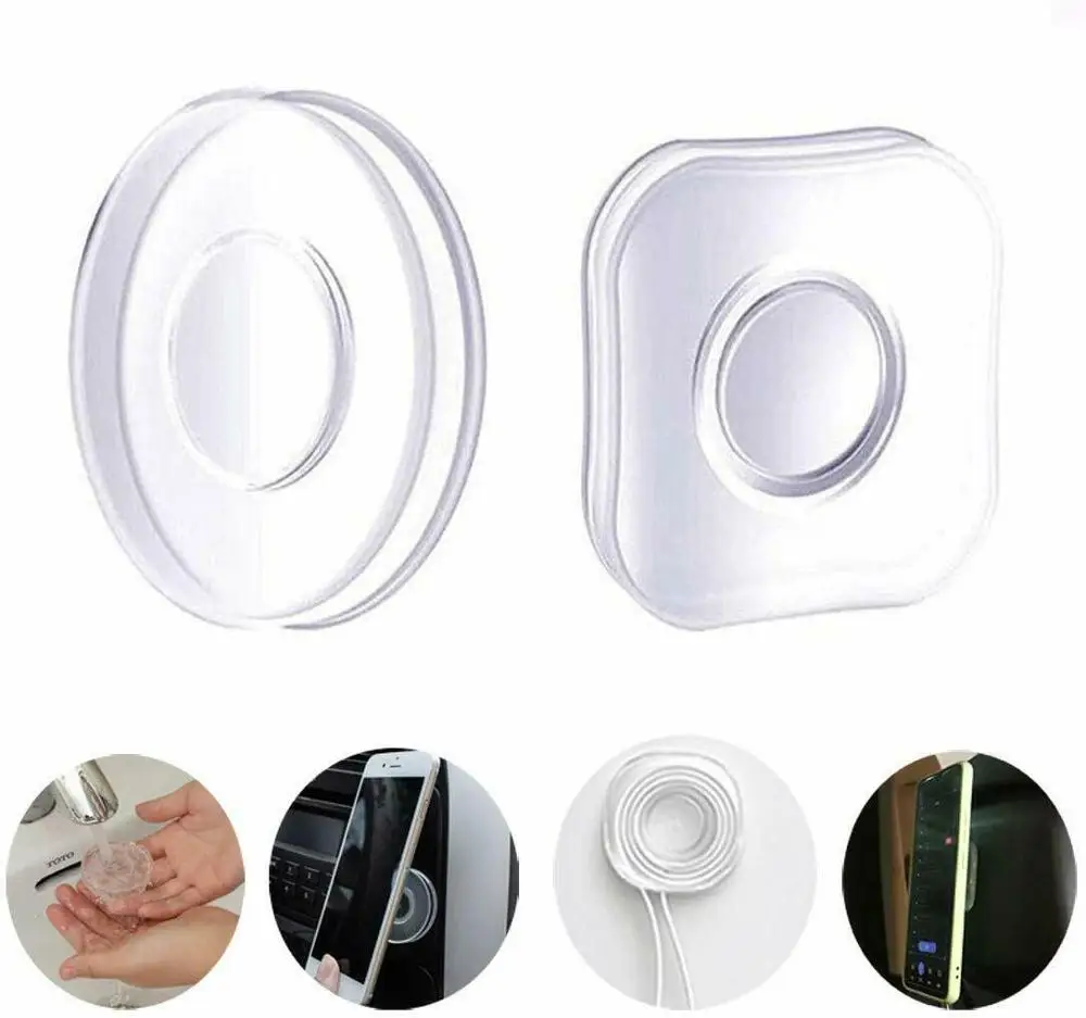 

Universal Magic Nano Stickers No Trace Magic Nano Casual Paste Rubber Pad Wall Stickers for Kitchen Car Phone Holder Gel Paste