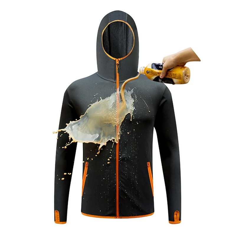 Унисекс гидрофобная противообрастающая одежда для рыбалки пальто