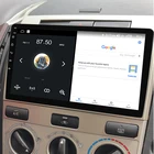 Автомобильный мультимедийный видеоплеер 6 + 128G Android, полносенсорный 9 дюймовый экран GPS для Toyota Corolla Verso 2006 2007, Авторадио, стерео HU