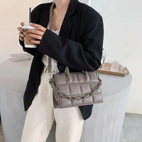Women retro chain handbag new fashion Autumn and winterhigh quality PU soft leather womens designer shoulder messenger bag