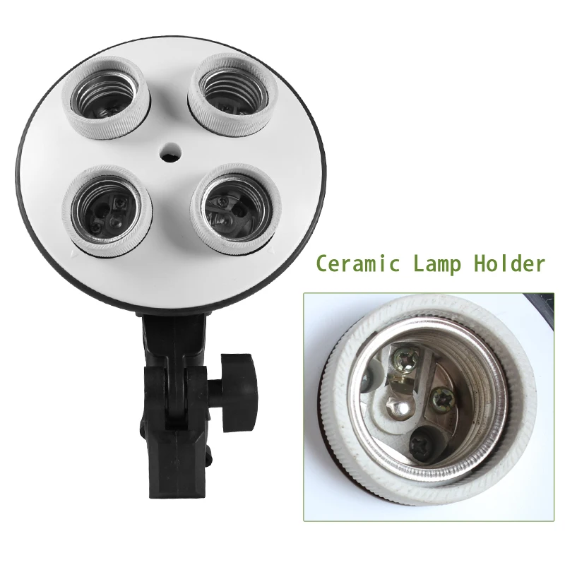 Новинка осветительное оборудование для фотостудии 4 разъема аксессуары цифровой