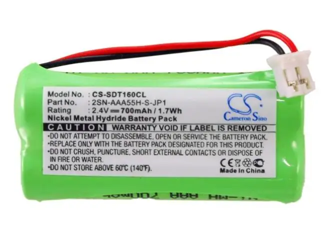 Аккумулятор cameron sino 700 мАч для SAGEM D16T Duo 2 D18T D21T 2SN AAA55H S JP1 аккумуляторная батарея