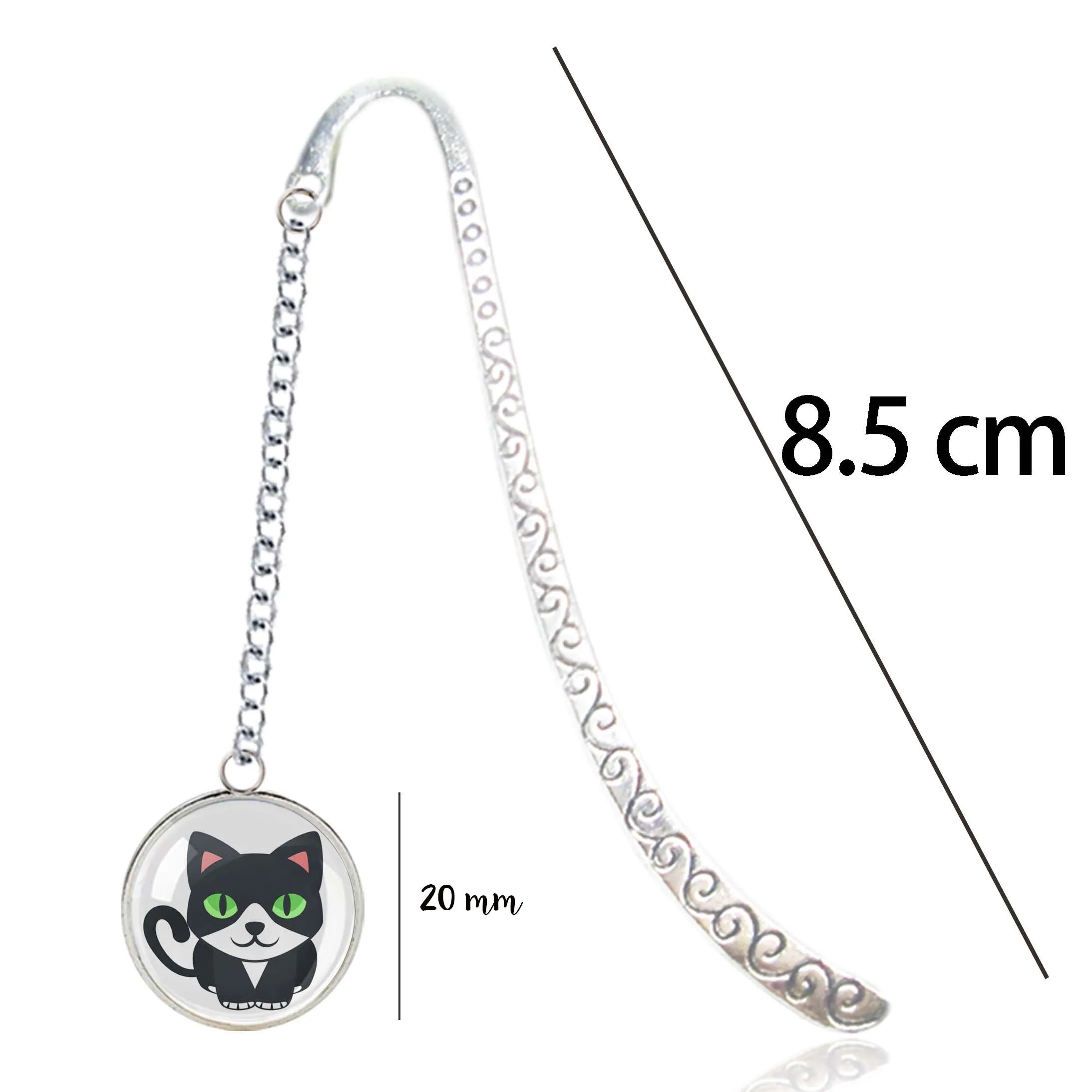 Металлическая Закладка значок Мяу в виде кошки для детского сада булавка Kawai