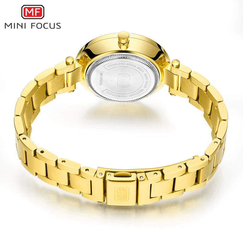 

MINI FOUCS Luxury Quartz Watch Women Stylish Business Wrist Watch Colored Dial Ladies Reloj Mujer Relogio Feminino MFS0265Purple