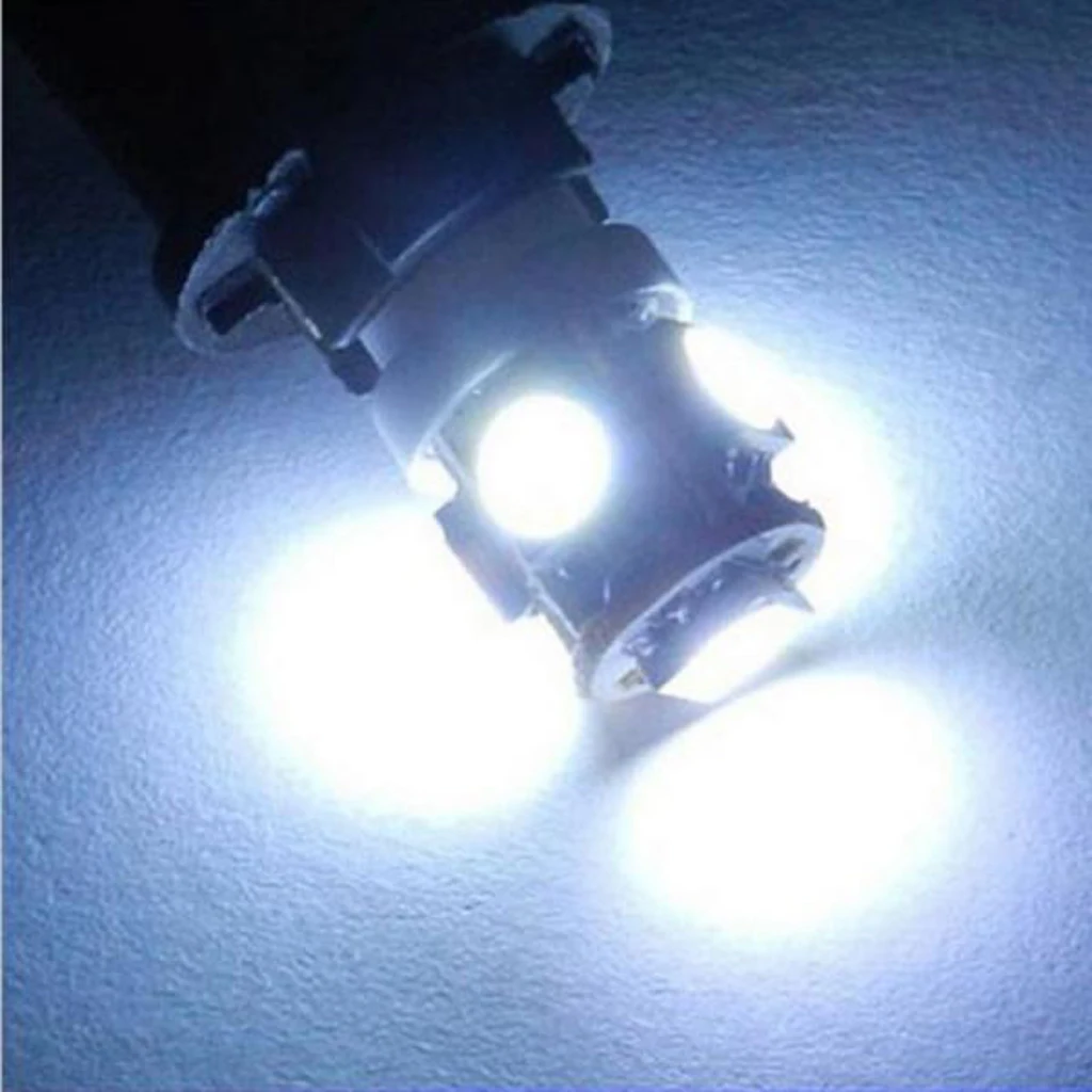 50 шт. универсальные белые светодиодсветодиодный лампы T10 W5W 168 194 5050 5SMD 6000K |