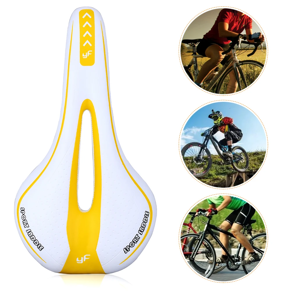 Мягкое сиденье для велосипеда Высококачественная подкладка пу дышащий мягкий