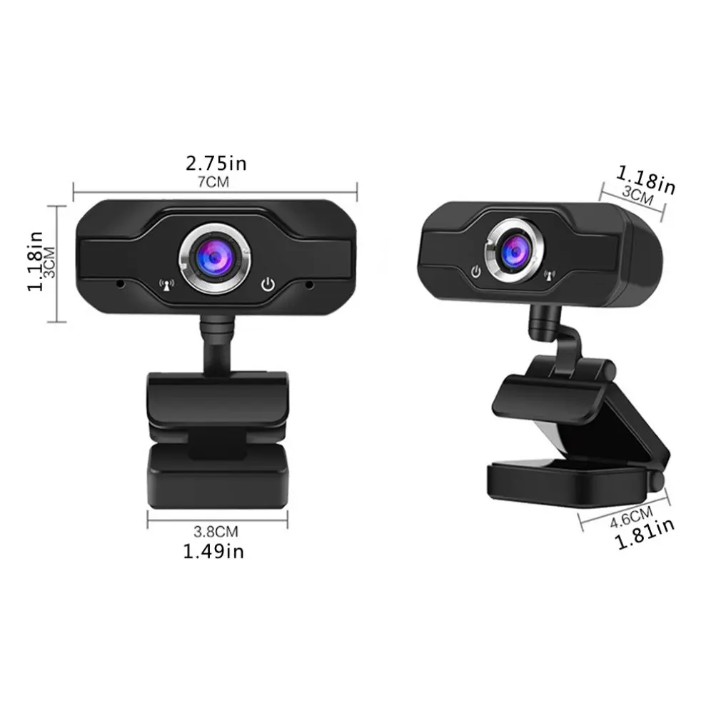 Fast Delivery HD Mini Computer Webcam Anti-peeping Rotatable Adjustable Camera For Live Broadcast Video Conference Work | Компьютеры и