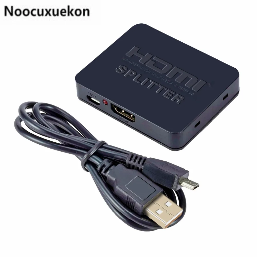 HDMI 1 в 2 выхода 1080p 4K 1x2 HDCP Стриппер 3D сплиттер усилитель силового сигнала