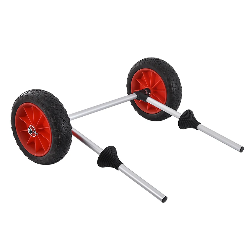 Y02017 Складная сидячая байдарка каноэ надувные колеса тележка для покупок каяк