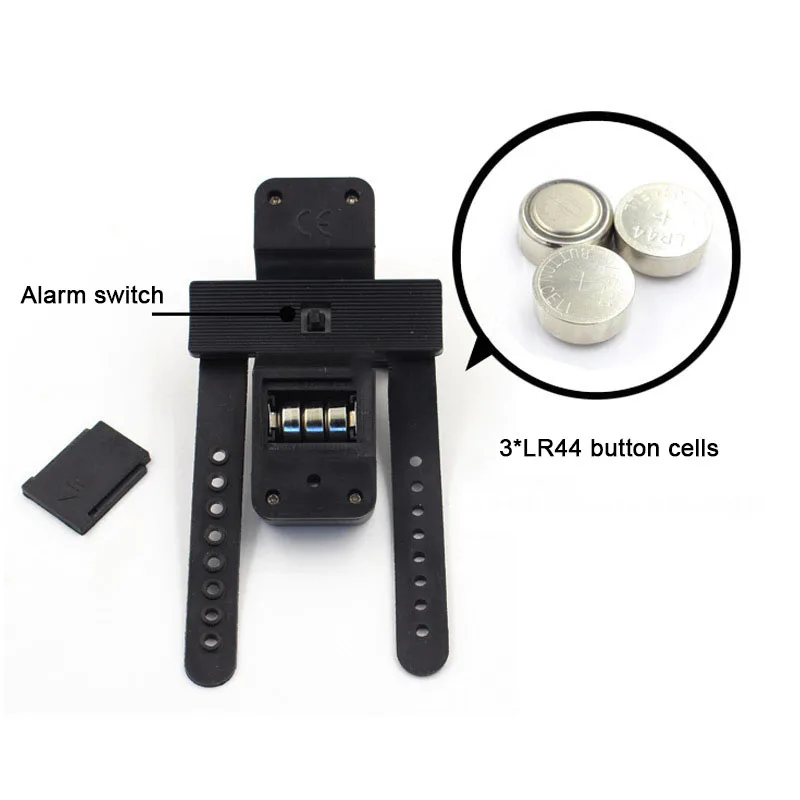 Черный рыболокатор индикатор Рыбалка сигнал укуса Удочка цифровая светодиодная