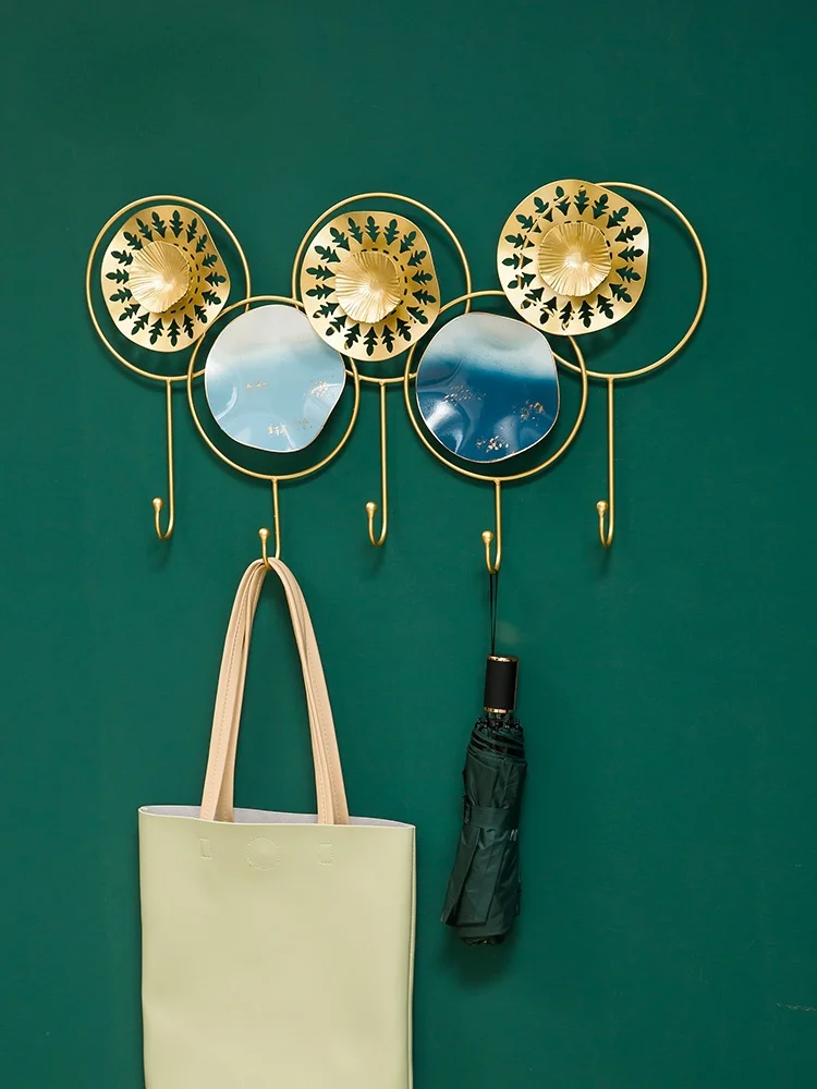 

Wrought Iron Wall Decoration Storage Modern Nordic Decorative Hook Wall Hanging Living Room Decoracao Minimalist Decor EB5WD