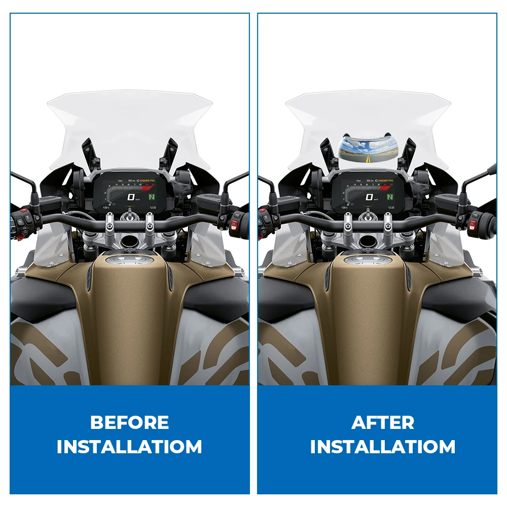 Мотоциклетное широкоугольное универсальное зеркало заднего вида для 790 Adventure R S