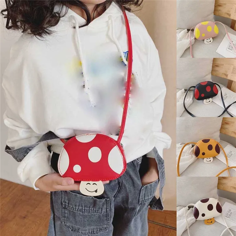 Новые детские сумки для девочек в форме кожи сумка через плечо на молнии с милым