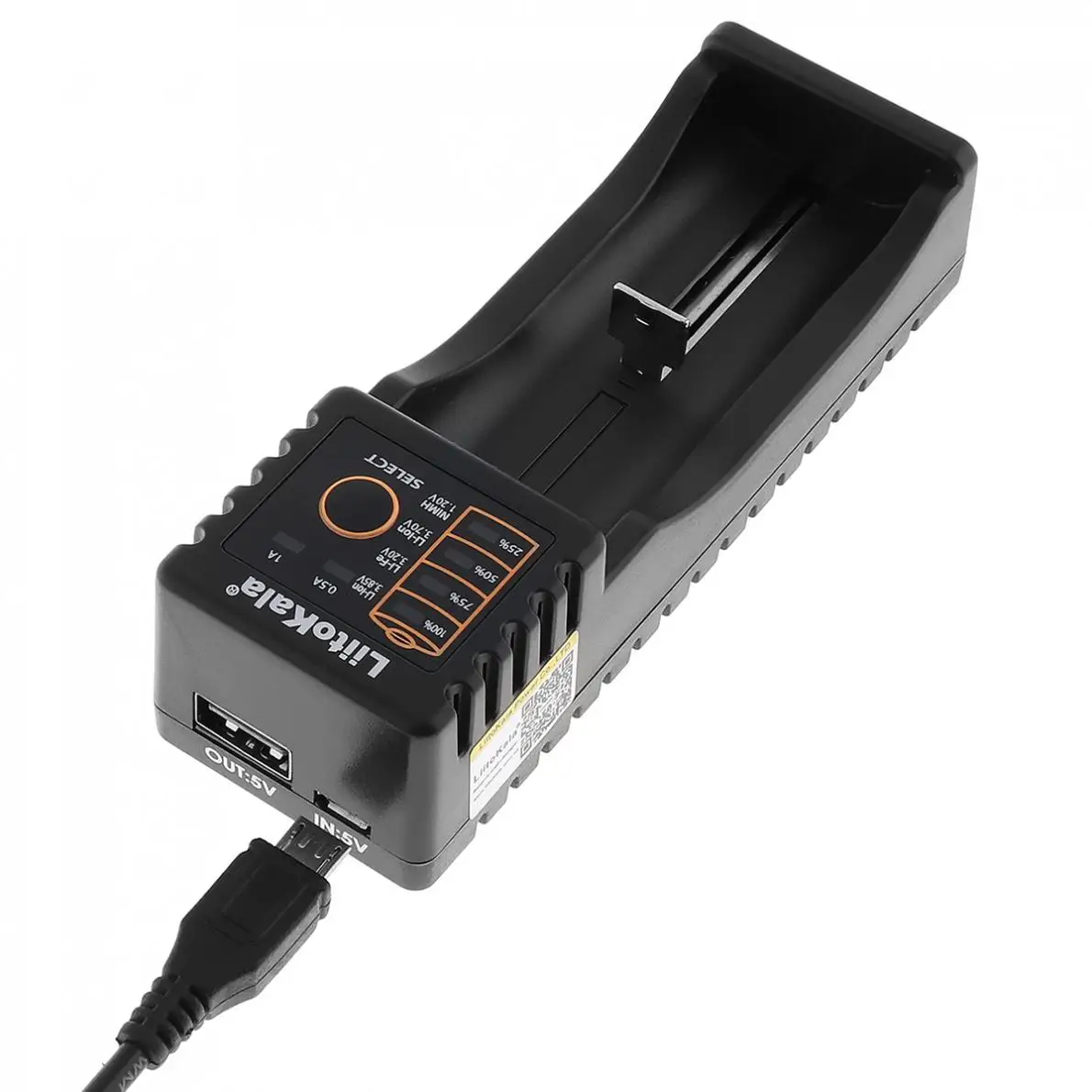 Liitokala USB Смарт литиевая NiMH батарея зарядное устройство для 1,2 в 3,7 в AA AAA 26650 18650 18350 17500 14500 16340 25500 10440 батарея