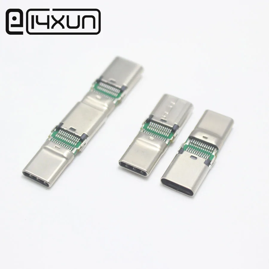 1 шт. разъем USB 3 типа C 24 контакта штекер гнездо|Соединители| |