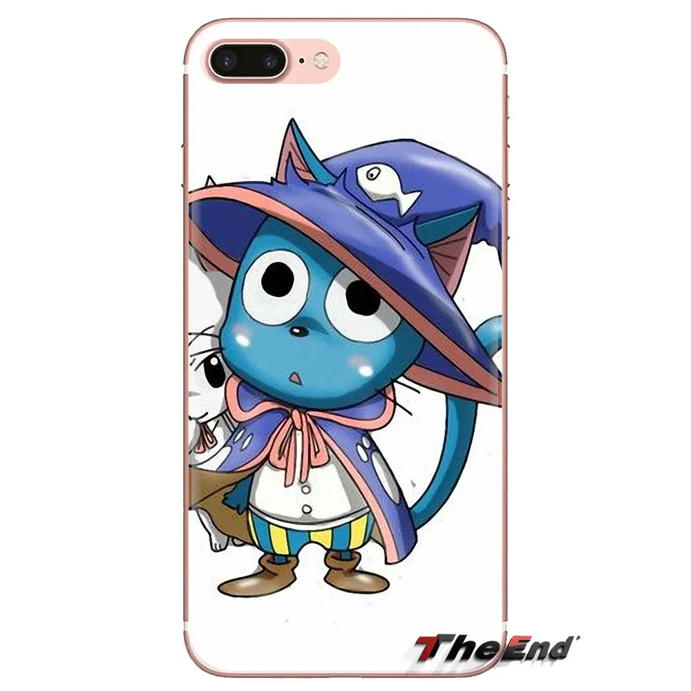 Happy Natsu flying cat Fairy Tail Art Phone Covers For LG Spirit Motorola Moto X4 E4 E5 G5 G5S G6 Z Z2 Z3 G2 G3 C Play Plus Mini |