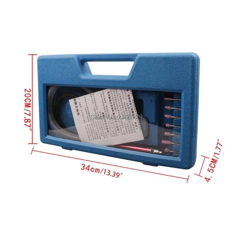 

16pcs High Speed Air Micro Die Grinder Kits Mini Pencil Polishing Engraving Tool Professional Grinding Cutting Pneumatic Tools