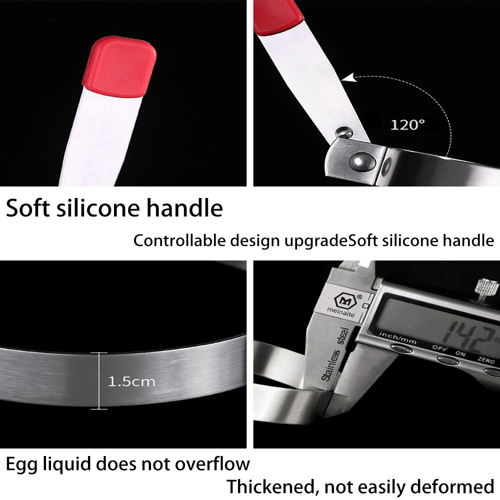 Брикет Из Нержавеющей Стали брикет яичный блин формирователь форма для жарки яиц