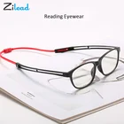 Очки для чтения Zilead, телескопические, магнитные, с защитой от синего цвета, на шее, эластичные шнурок для очков, пресбиопические