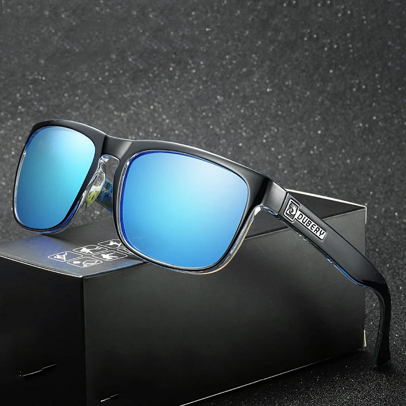 

DUBERY Brand Design Polarized Sunglasses Men Drving Shades Male Sun Glasses For Men Summer Square Goggle Oculos 730