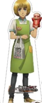 Аниме Обувь для косплея по аниме атака на Титанов Акерман Эрвина Смит фигурка