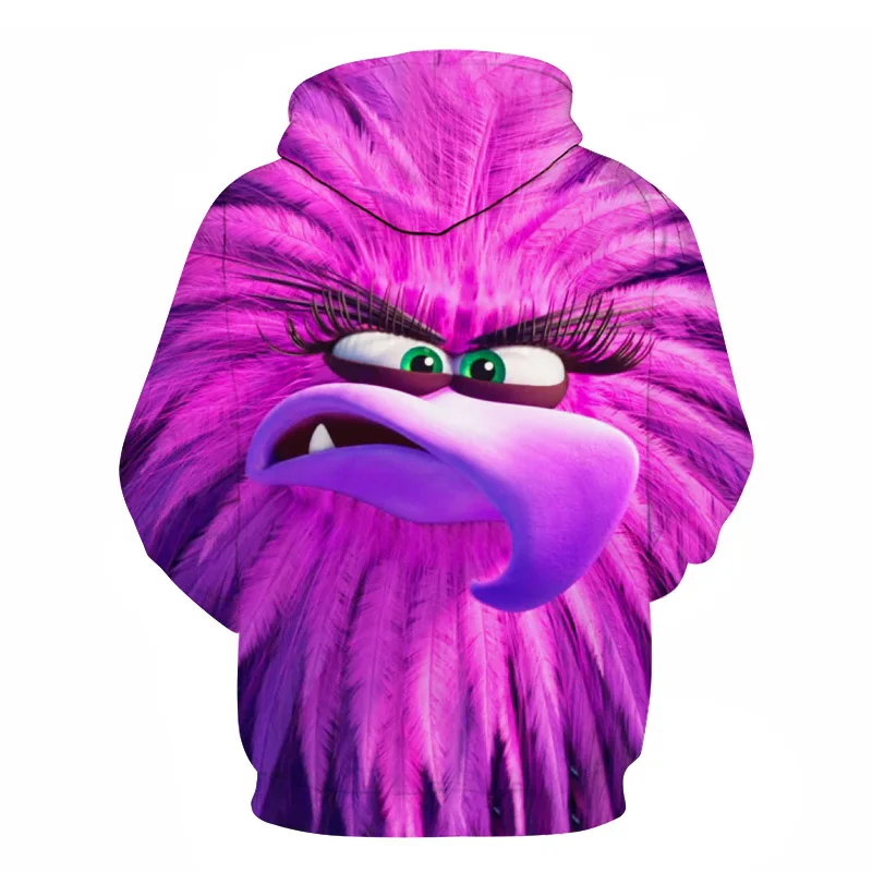 Стиль 3D принт Angry Birds Movie 2 толстовки с капюшоном горячая распродажа мужская и женская уличная одежда Angry Birds 2 повседневные толстовки