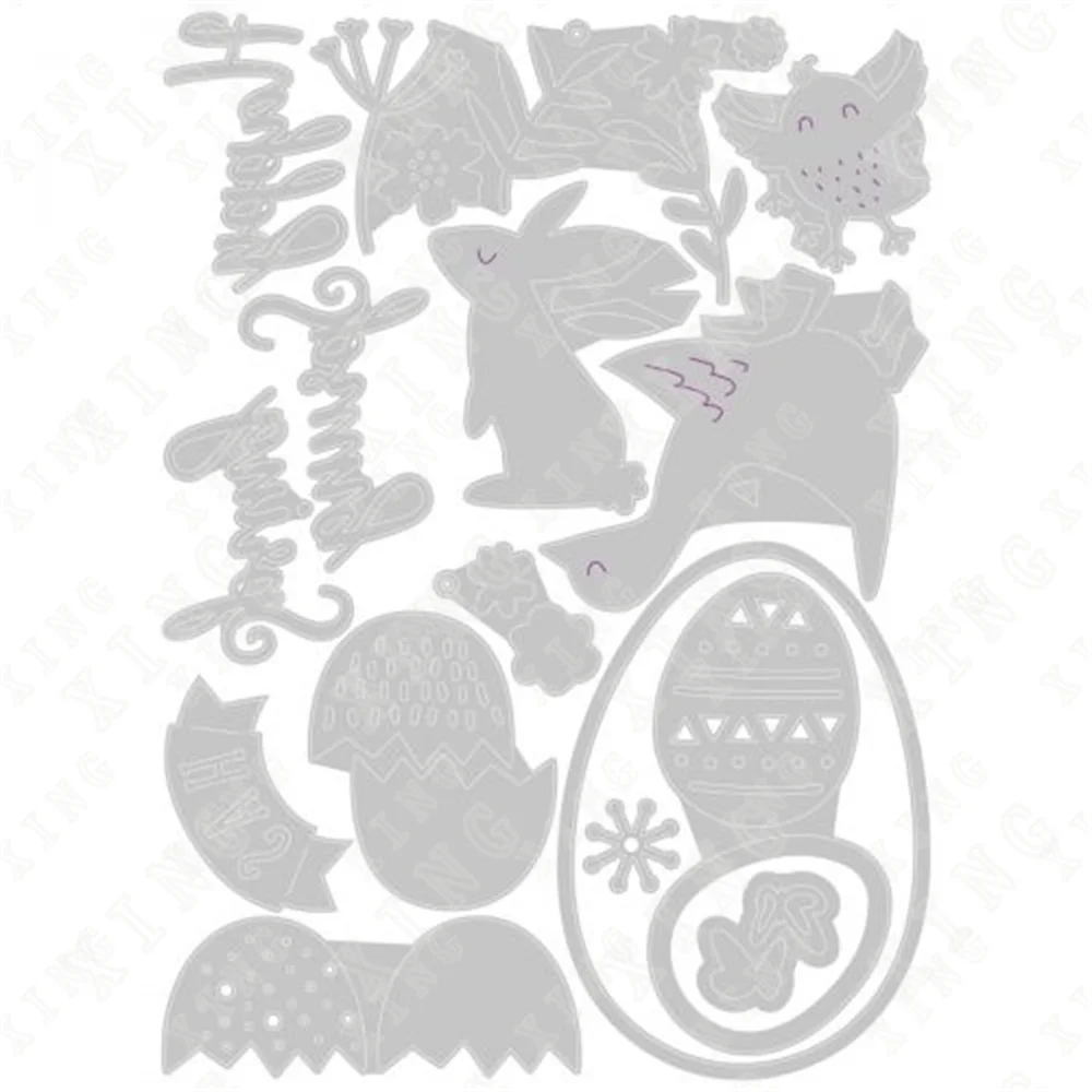 

Happy Spring New Arrival Metal Cutting Dies Scrapbook Diary Decoration Stencil Embossing Template Diy Greeting Card Handmade