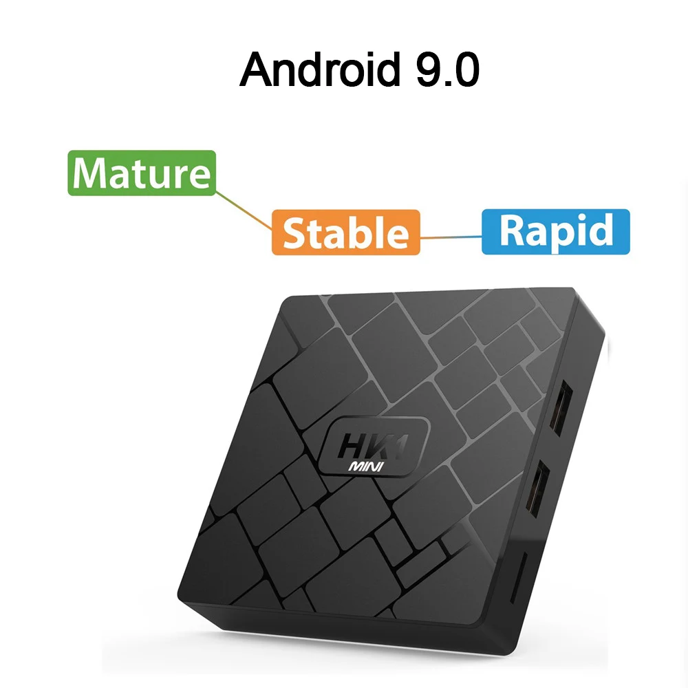 HK1 Мини ТВ приставка RK3229 Android 9,0 4K 3D Wifi ТВ приёмник медиаплеер Play Store Бесплатные приложения телеприставка