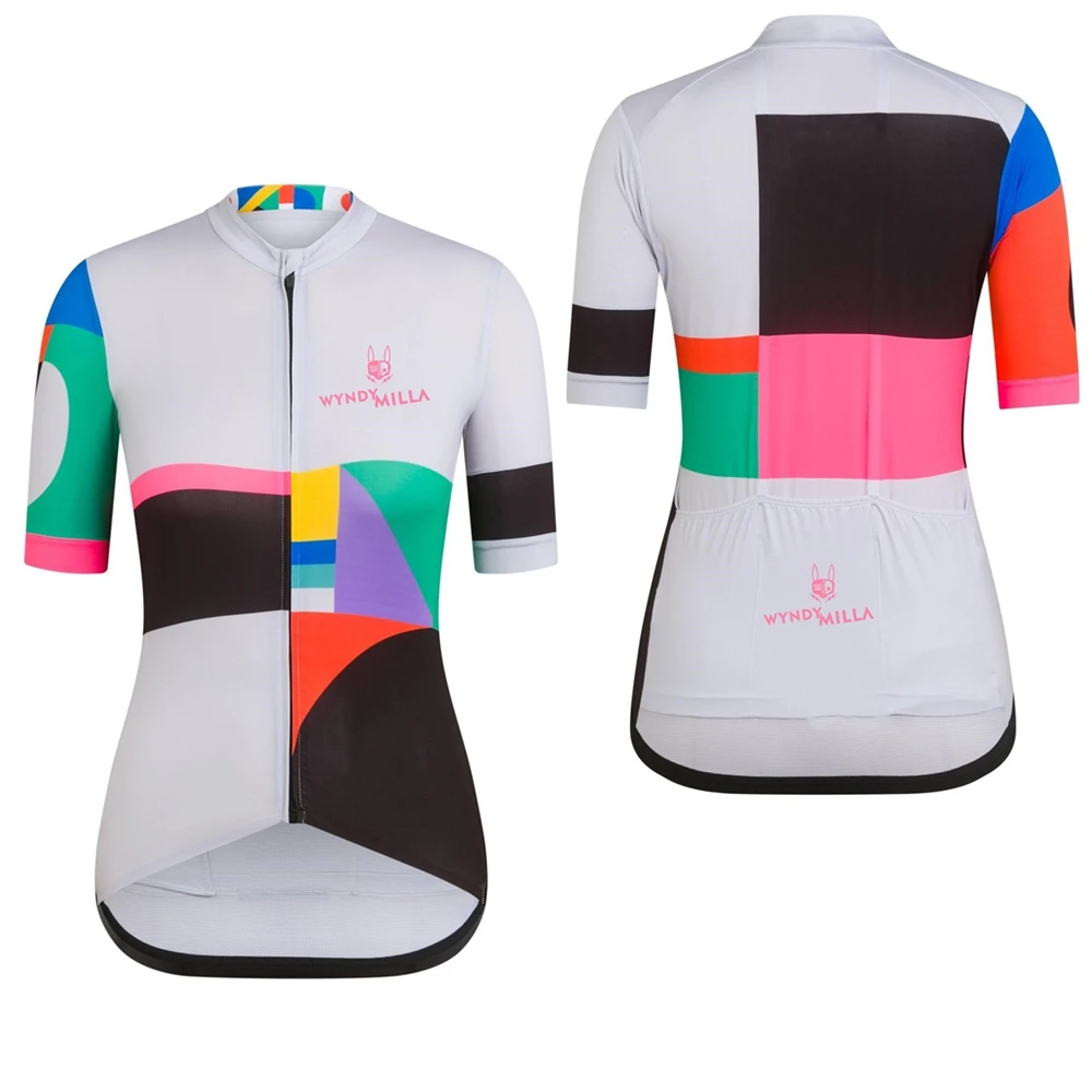 

Wyndymilla Jersey Vrouw Zomer Fietsen Kleding Racing Mtb Fiets Kleding Uniform Fietsen Sneldrogende En Ademende Stof