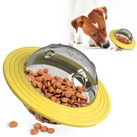 pet dog leaking food toys food dispensing puzzle toys cats dog food leaking flying discs chewing pet slow treat toy funny bowl