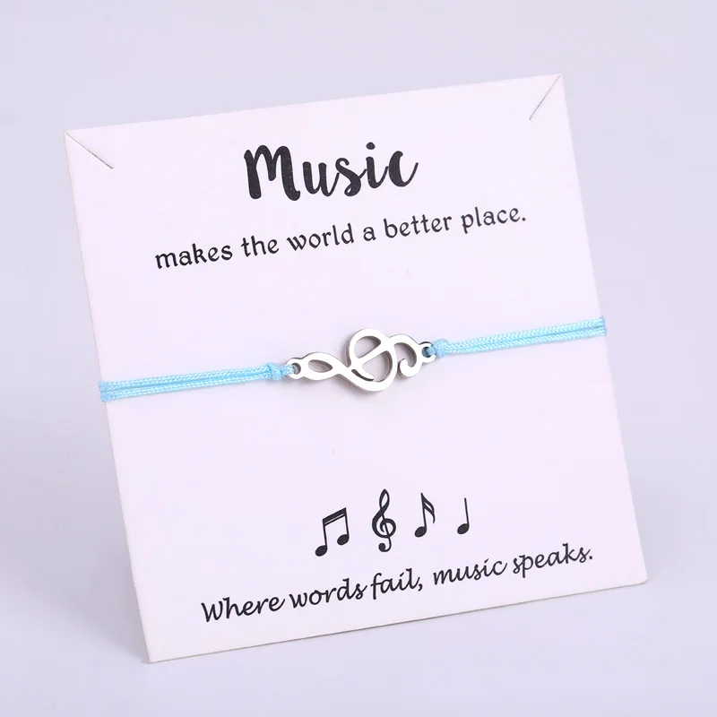 

Музыка скрипичный ключ очаровательный браслет с короной для женщин и мужчин; Унисекс; Туфли Регулируемый модное ювелирное изделие, кольца д...