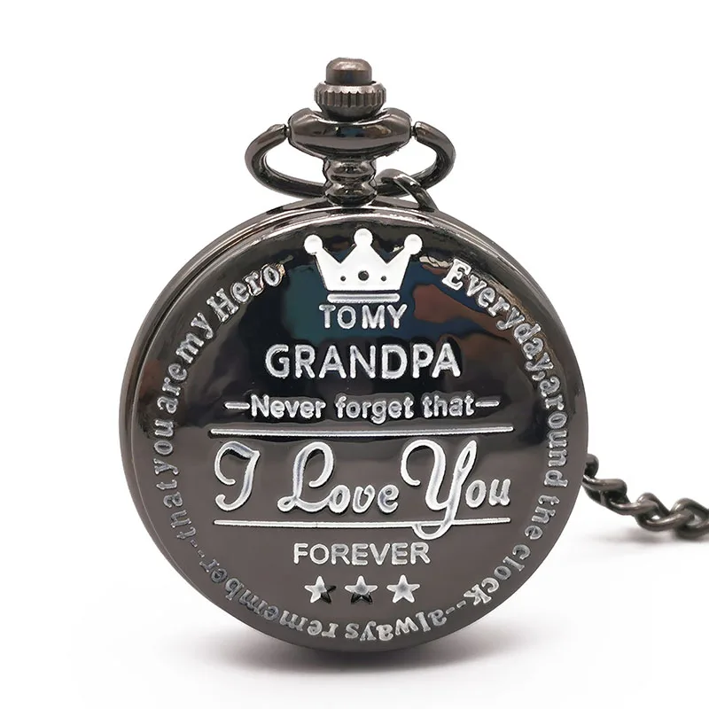 Новое поступление черный/серебристый/золотистый/бронзовый &quotмоему дедушке