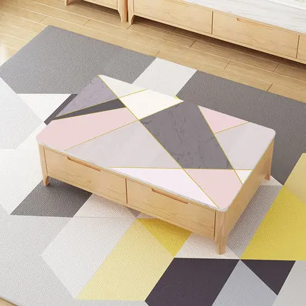 Скатерть из мягкого стекла водостойкая Пылезащитная нескользящая 2021