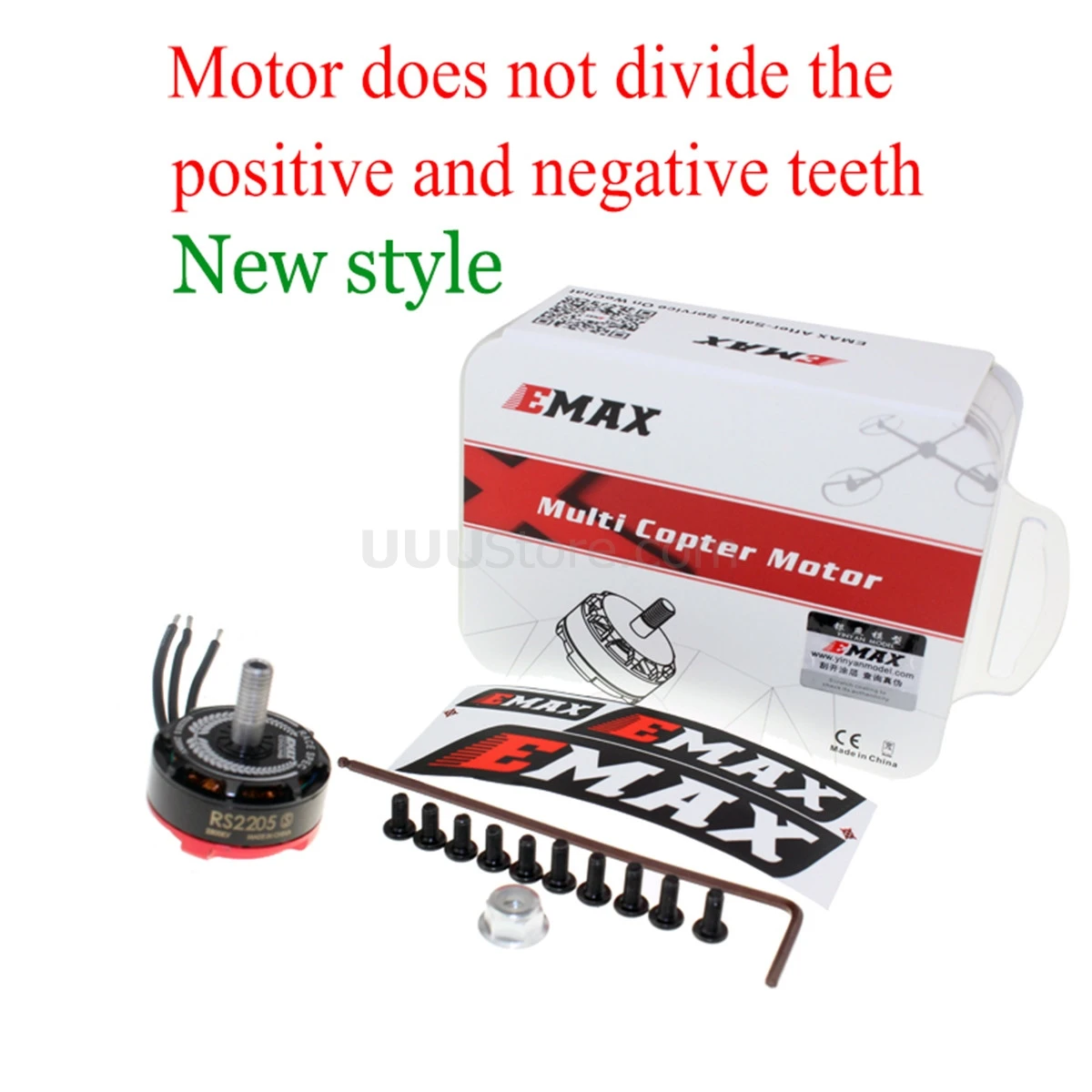 4 шт./лот EMAX RS2205S 2300KV 2600KV 3-4S FPV гоночный бесщеточный мотор для DIY мини-Дрон QAVR250