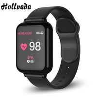 hollvada b57 smart watch ip67 waterproof smartwatch heart rate monitor multiple sport fitness tracker man women wearable devices